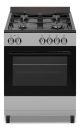 Defy 600mm Inox 4 Burner Gas/Electric Freestanding Oven - DGS602