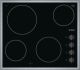 Bosch 600mm Black 4 Plate Ceramic Hob with Controls - PKE645CA1E