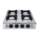 Alva 4 Burner Stainless Steel Gas Stove - GCS10