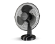 Mellerware Black Aquillo Plastic Desk Fan - 35810B