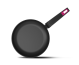 Taurus Frying Pan Forged Aluminium Black 24Cm 
