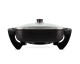 Mellerware Aluminium Black 30cm Electric Frying Pan - 27700D