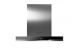 Rosieres 60cm Inox / Black Glass Panel Extractor - RDSV685PN