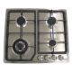 Alva 60cm Stainless Steel 4 Burner Gas Hob - GDH100
