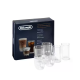 Delonghi  Set of 2 cappuccino, 2 cold brew, 2 thermal double-wall glasses AS00004620