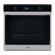 Whirlpool built -in electric oven: inox colour, self cleaning -W7 OM 54 H