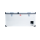 SnoMaster 92.5L Low Profile Dual Compartment Stainless Steel Fridge/Freezer -SMDZ-LP96D