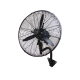 Alva 50cm Industrial Wall Fan - High Velocity (Matt Black) - ACS604